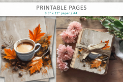 cup of coffee pages, coffee junk journals Product Image 5