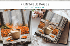 coffee junk journals, autumn warm tones Product Image 1