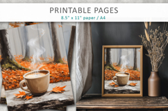 coffee junk journals, autumn warm tones Product Image 7