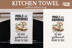Coffee Kitchen Towel Sublimation