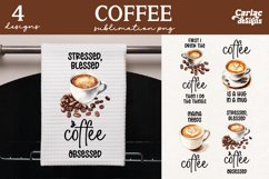 Coffee Kitchen Towel Sublimation