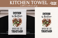 Coffee Kitchen Towel Sublimation