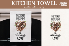 Coffee Kitchen Towel Sublimation