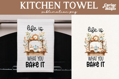 Coffee Kitchen Towel Sublimation