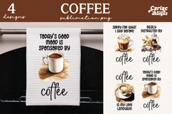 Coffee Kitchen Towel Sublimation