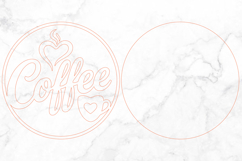 Coffee Laser Cut SVG Design Product Image 3