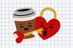 Coffee Love Key topper 3D SVG Product Image 2
