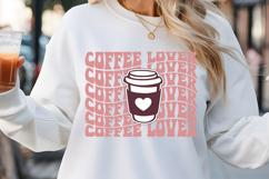 Coffee lover SVG, Retro Coffee SVG Product Image 1