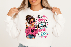Coffee Lover Girl PNG Product Image 2