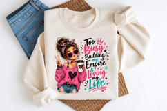Coffee Lover Girl PNG Product Image 3