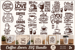 Coffee Lover SVG Bundle Product Image 1