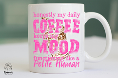 Funny Coffee Quote for Caffeine Lover Sassy Iced Coffee Product Image 5