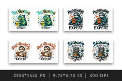 Coffee lover mug wrap printable sublimation design Product Image 2