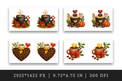 Coffee Lover mug wrap printable sublimation design Product Image 2