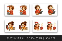 Coffee Lover mug wrap printable sublimation design Product Image 2