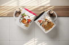 Coffee Lover mug wrap printable sublimation design Product Image 3
