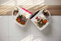 Coffee Lover mug wrap printable sublimation design Product Image 3