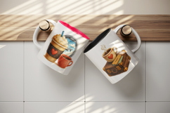 Coffee Lover mug wrap printable sublimation design Product Image 3