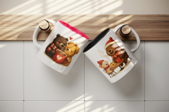 Coffee Lover mug wrap printable sublimation design Product Image 3