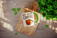 Coffee Lover mug wrap printable sublimation design Product Image 4
