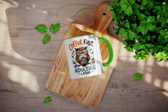 Coffee lover mug wrap printable sublimation design Product Image 4