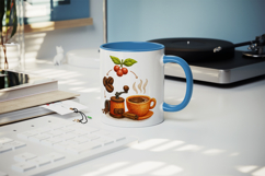 Coffee Lover mug wrap printable sublimation design Product Image 5