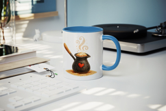 Coffee Lover mug wrap printable sublimation design Product Image 5