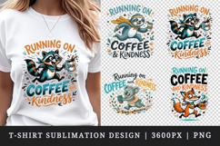 Coffee lover t-shirt printable sublimation design png Product Image 1