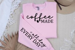 Coffee Made Sleeve SVG, Coffee Lover SVG Product Image 3