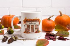 Fall Bookstore Png Download Autumn Sublimation Product Image 4