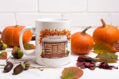 Cozy Autumn Bookstore PNG Sublimation Product Image 4