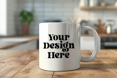 Coffee Mug Mockup Placed On A Kitchen Product Image 1