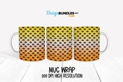 Halloween Coffee Mug Sublimation Wrap Product Image 1