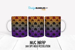 Halloween Coffee Mug Sublimation Wrap Product Image 1