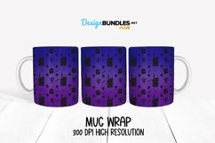 Halloween Coffee Mug Sublimation Wrap Product Image 1