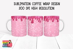 Pink Splatter | Coffee Mug Sublimation Product Image 1