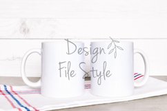 Coffee Mug Mockup| Stock Photo| Digital Mockup | 4th Of July Product Image 1