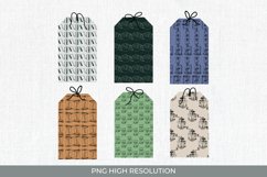 Coffee Patterned Shaped Tags Product Image 1