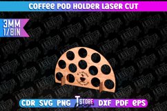Coffee Pod Holder Laser Cut | Laser Cut Design | CNC File Product Image 1