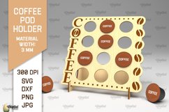 Coffee Pod Holders Laser Cut Bundle. Capsule Holders SVG Product Image 12
