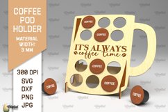 Coffee Pod Holders Laser Cut Bundle. Capsule Holders SVG Product Image 5