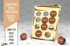 Coffee Pod Holders Laser Cut Bundle. Capsule Holders SVG Product Image 7