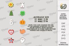 Coffee Pod Stands Bundle Lasercut. Coffee Capsule Holder SVG Product Image 13