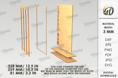 Coffee Pod Stands Laser Cut Design. Coffee Capsule Holder Product Image 2