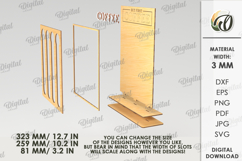 Coffee Pod Stands Laser Cut Design. Coffee Capsule Holder Product Image 2