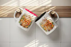 Coffee tumbler, mug wrap, clipart sublimation design Product Image 3