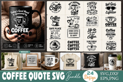 Coffee Quote SVG Design Bundle Product Image 1