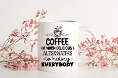 COFFEE QUOTES SVG I FUNNY COFFEE SIGN SVG I COFFEE BAR SIGN SVG