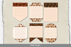 Coffee Shaped Journaling Page - Scrapbook Embellishment Product Image 1
