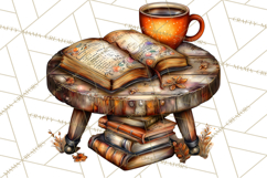 Coffee Shop Clip Art, Cafe Life, People Art PNG Graphics Product Image 2